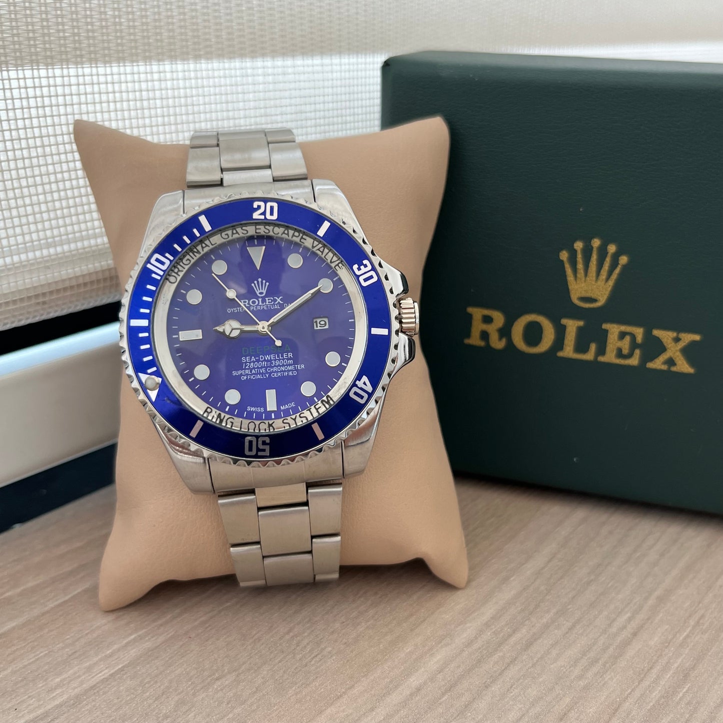 Reloj Rolex Caballero Estuche De Lujo