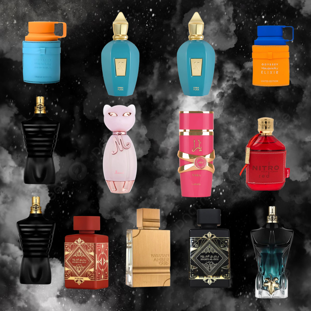 Kit 13 Perfumes10 Perfumeros + 3probador
