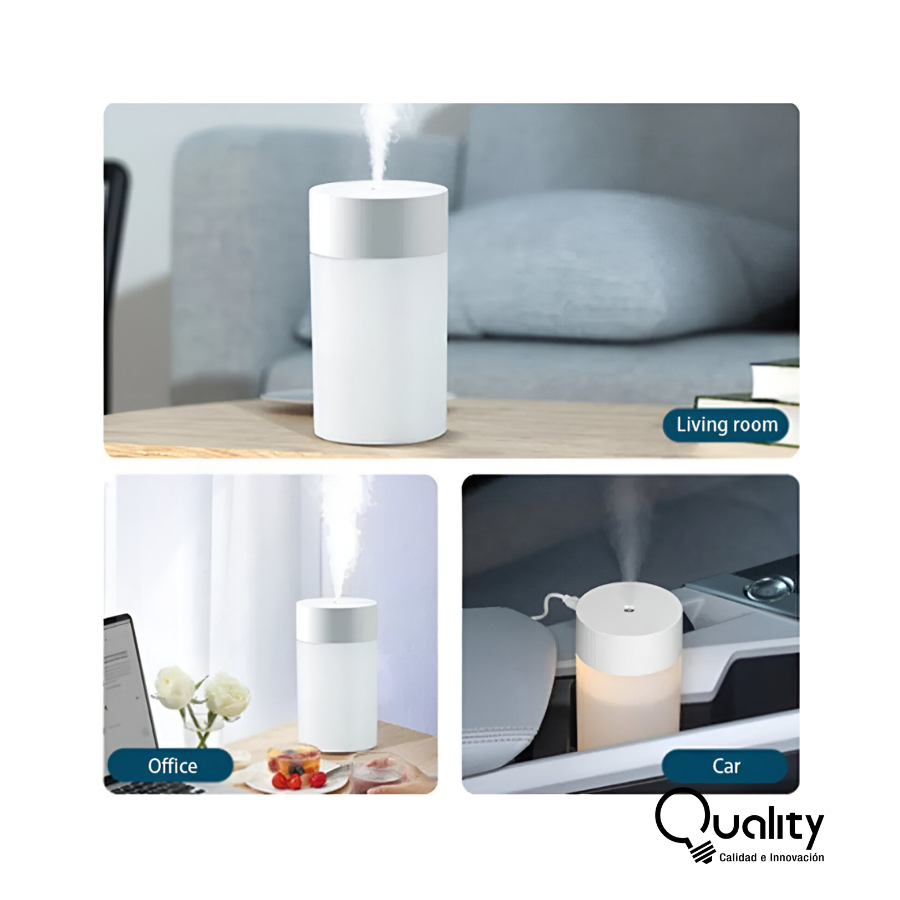 Humidificador Difusor Cilindrico