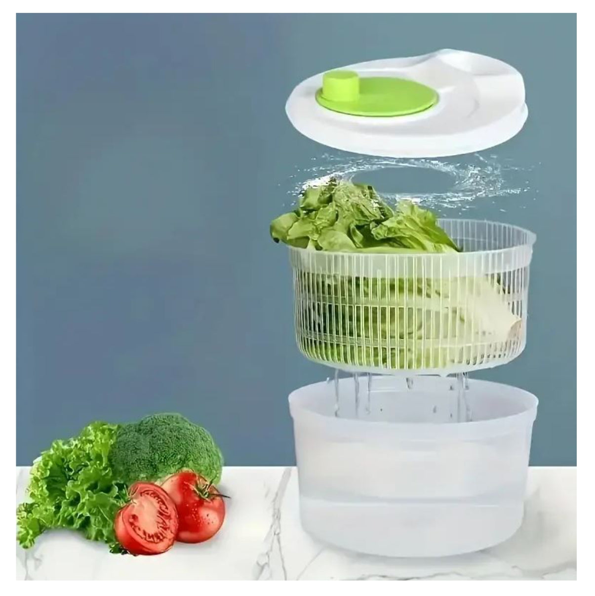 Centrifugador Con Escurridor De Verduras