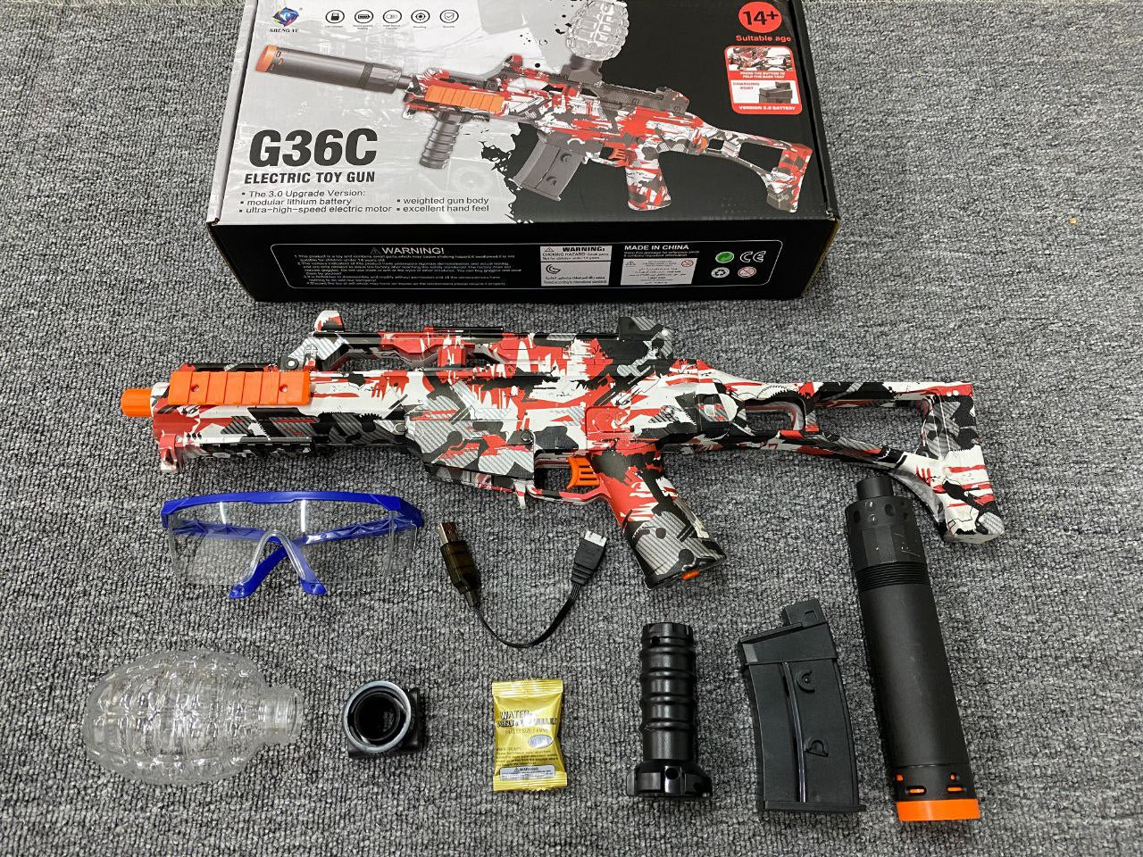 Pistola Hidrogel G36c