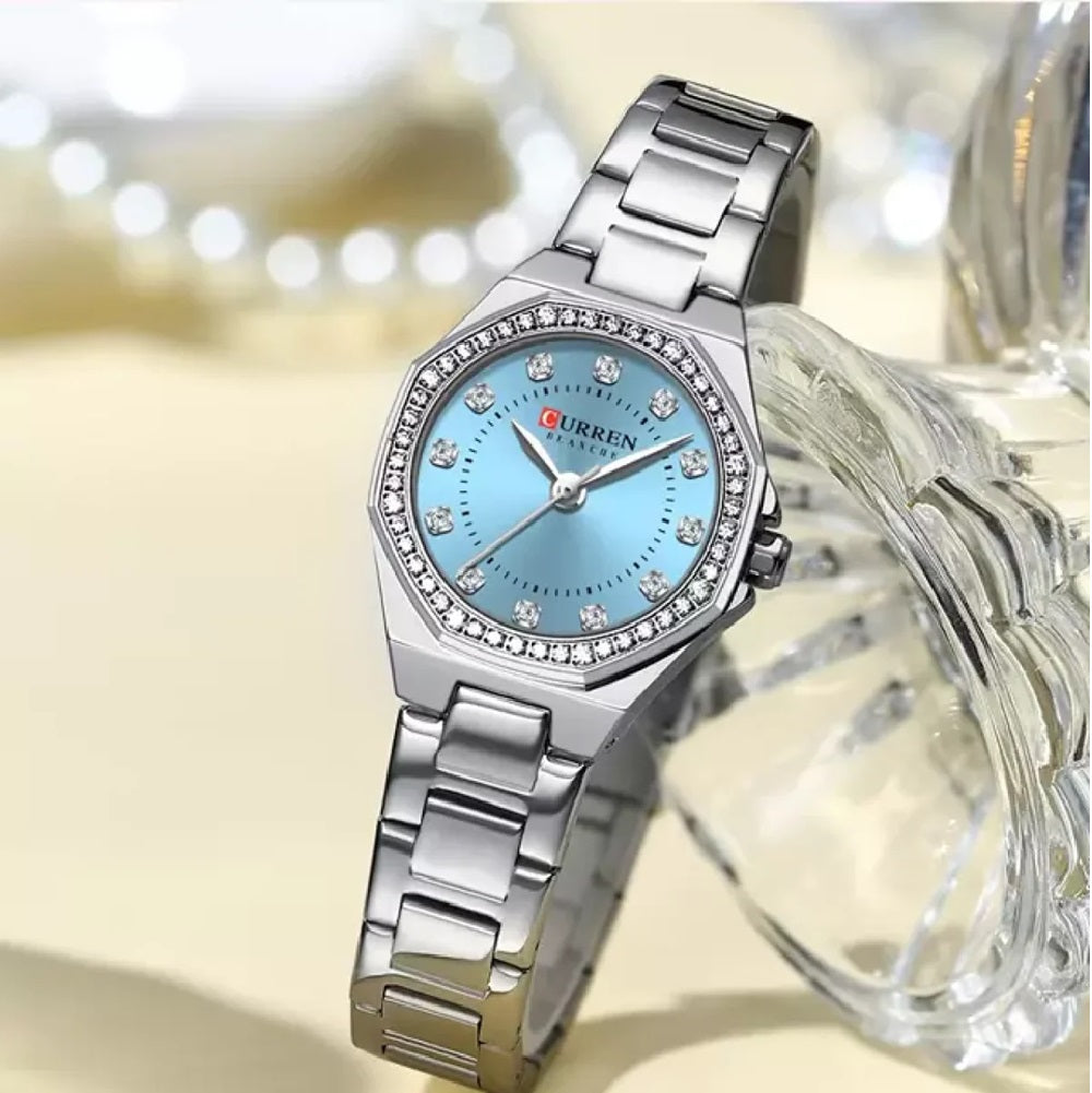 Reloj Curren 9100 Para Mujer Elegante