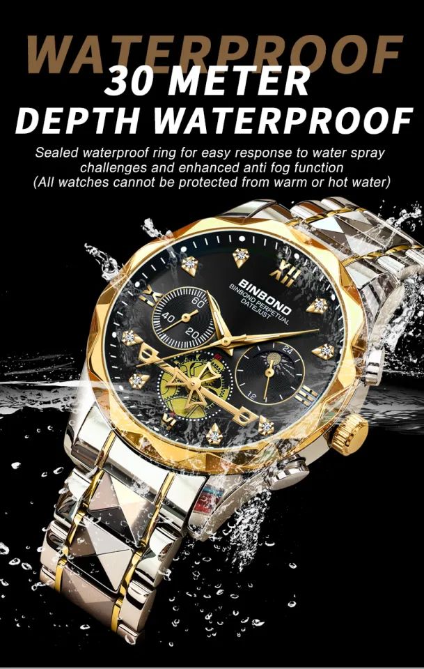 Reloj Binbond B1236 Cronografos Funcion