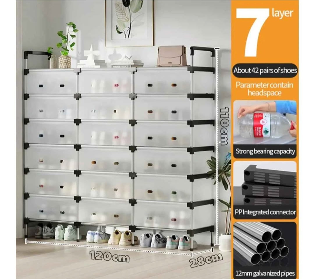 Organizador De Zapatos 3 Modulos 36 Par